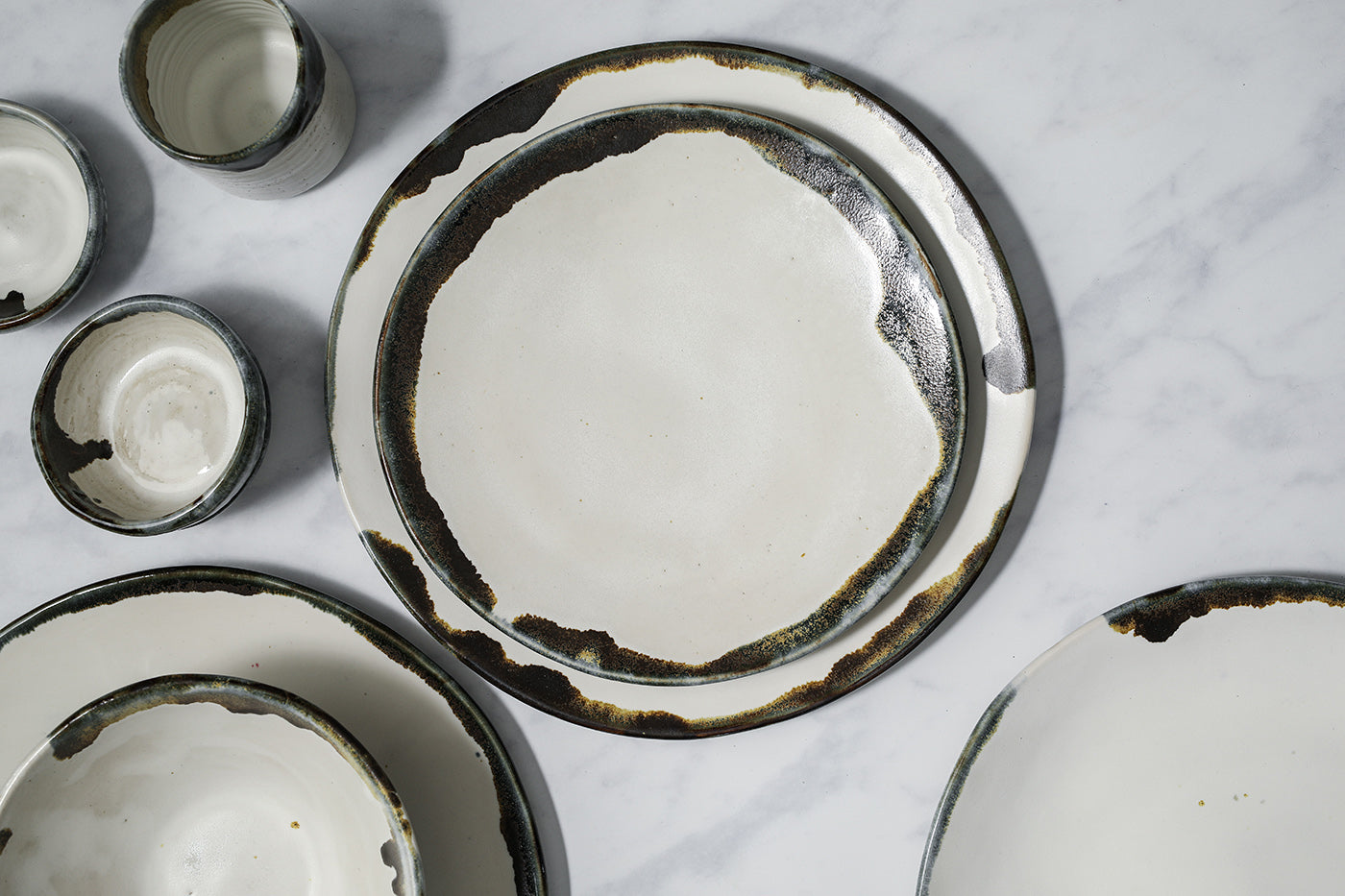 Inkblot Dinner Plate