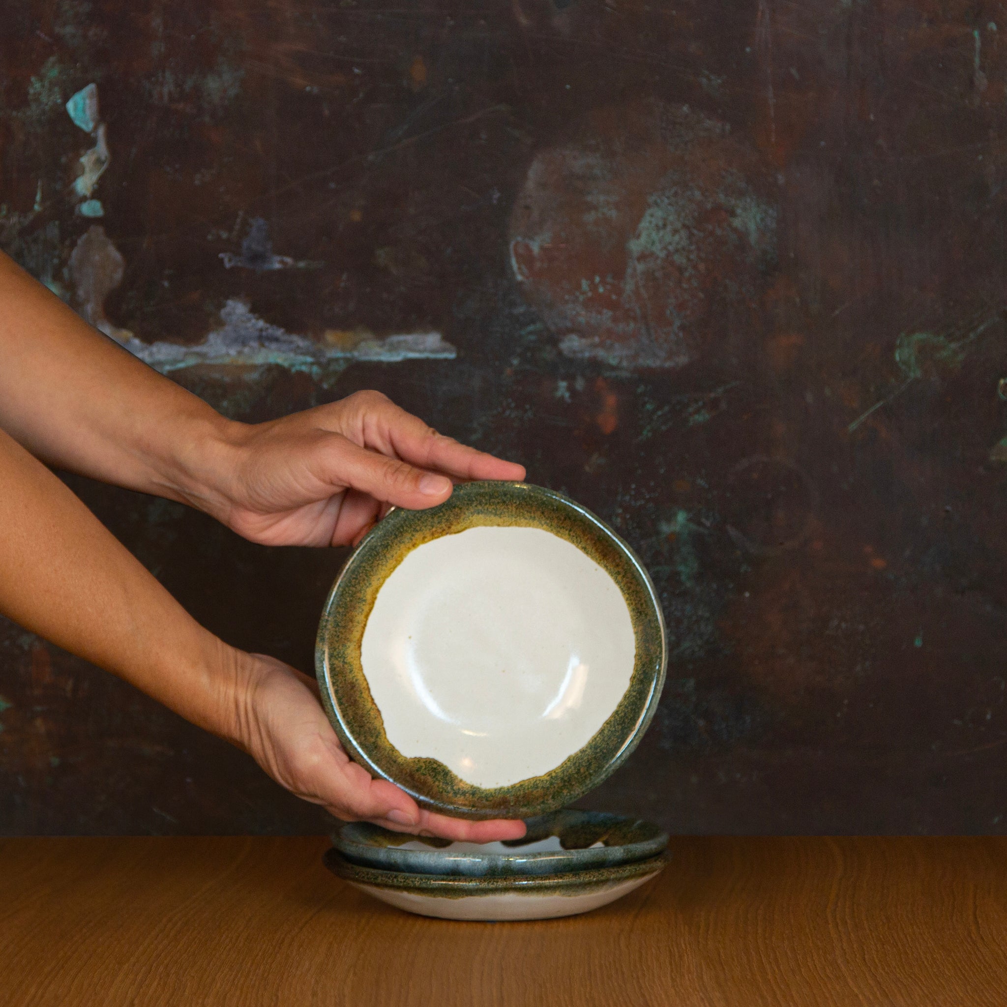Inkblot Dessert Bowl