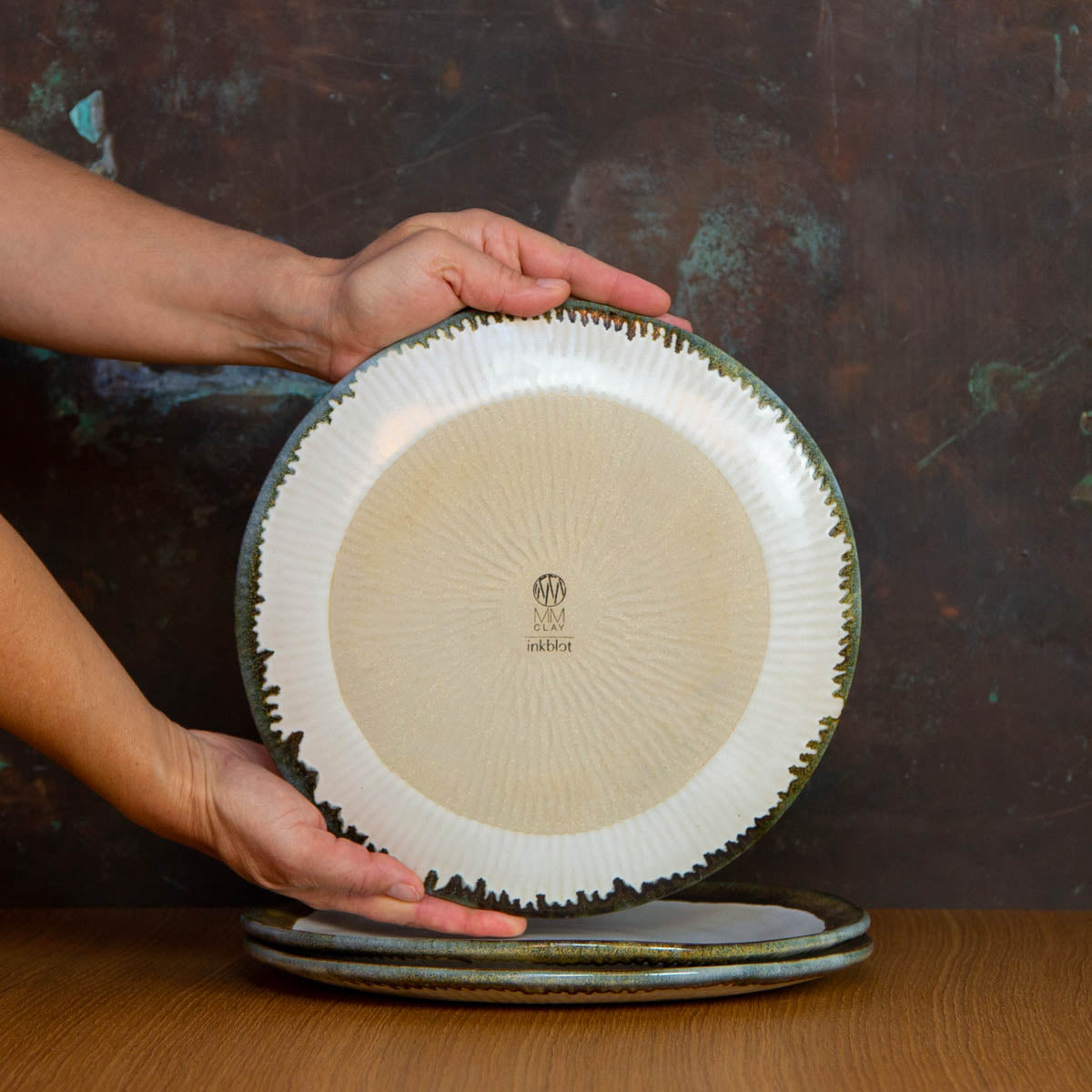 Inkblot Dinner Plate