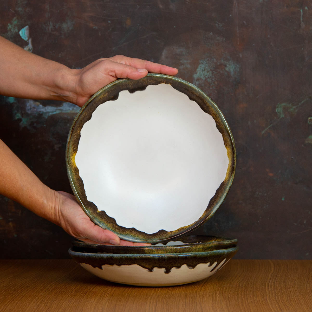 Inkblot Fruit Bowl