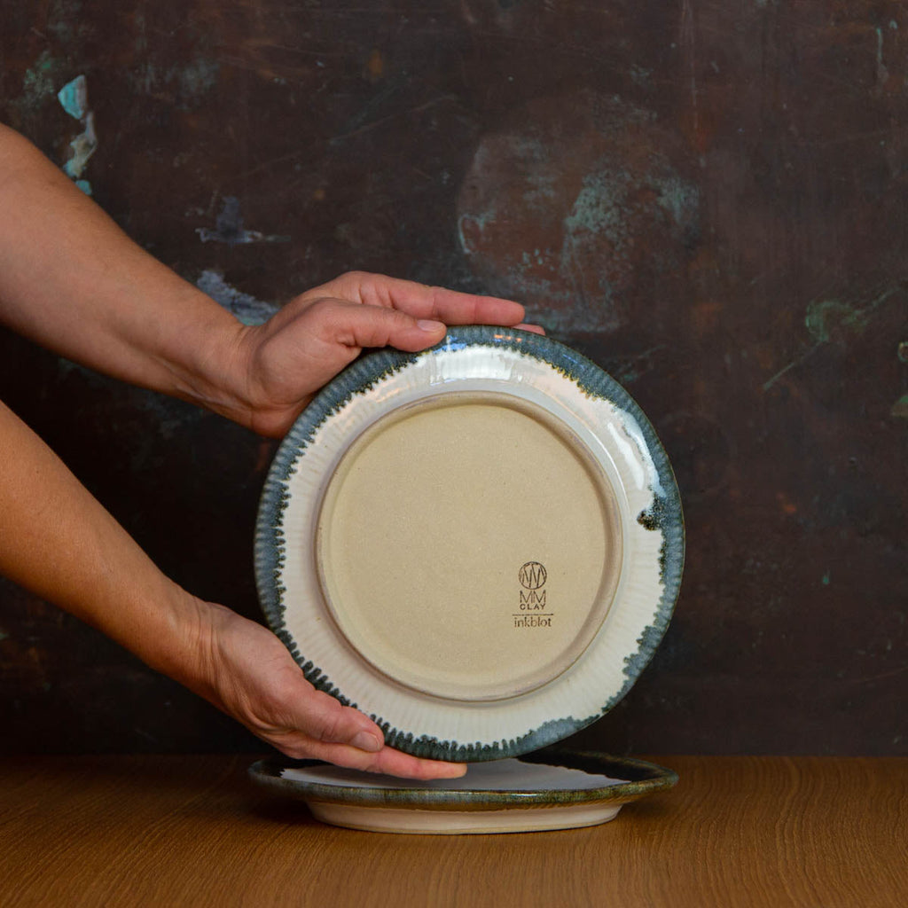 Inkblot Salad Plate