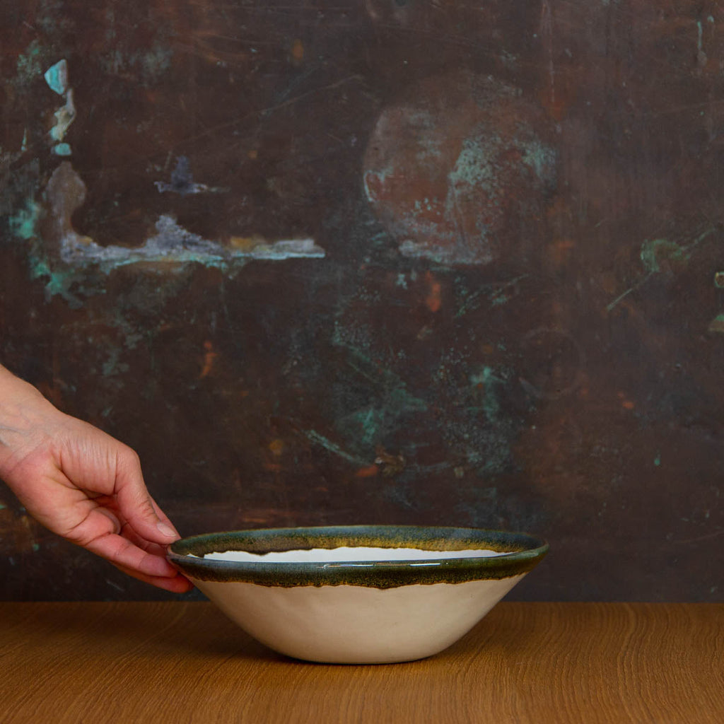 Inkblot Serving Bowl