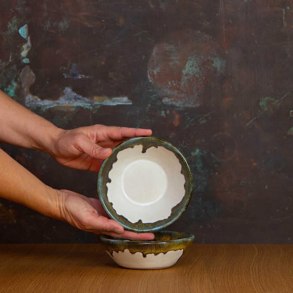 Inkblot Small Soup Bowl