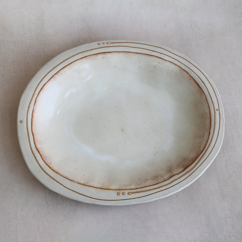 Workshop Oval Serving Platter